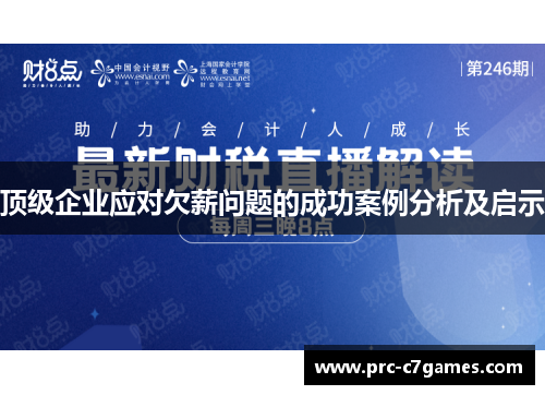 顶级企业应对欠薪问题的成功案例分析及启示